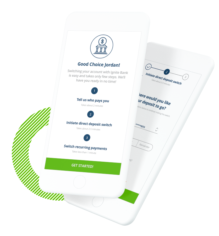 Seamless Account Switching Valliance Bank