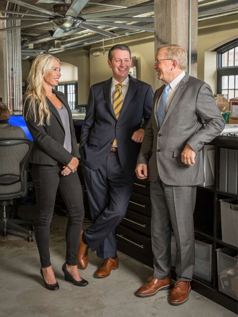 Three VB Employees in Office